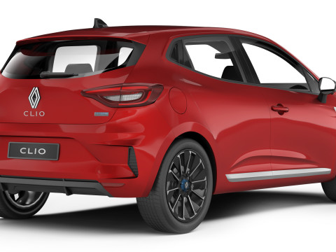 ルノー クリオ ハイブリッド 2024 3Dモデル