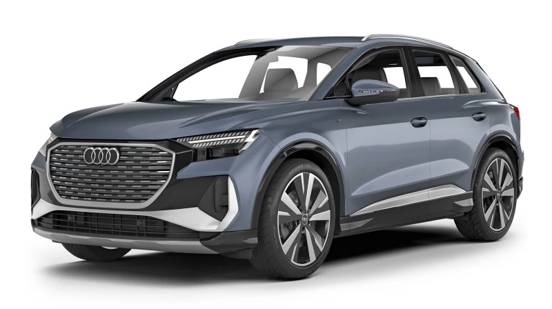 Audi Q4 e-tron S-line 2022 3D Model .c4d .max .obj .3ds .fbx .stl .blend 