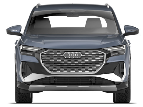 アウディ Q4 e-tron S-line 2022 3Dモデル