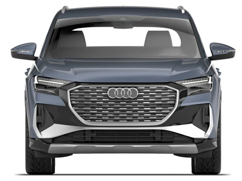 Audi Q4 e-tron S-line 2022 3D Model