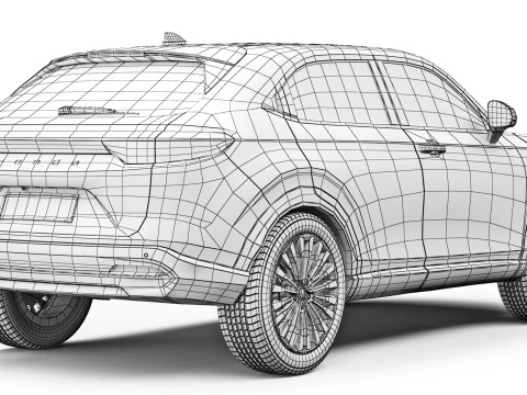 Honda eNy1 2025 3D Model