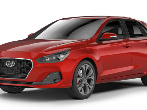 Hyundai i30 2019 Modèle 3D