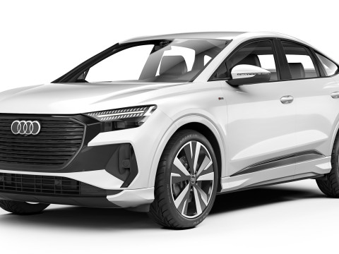 Audi Q4 Sportback e-tron 2022 Modèle 3D