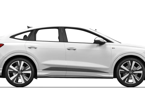 Audi Q4 Sportback etron 2022 Modello 3D