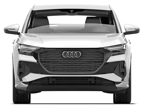 Audi Q4 Sportback etron 2022 Modello 3D