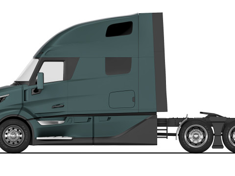 Volvo VNL 860 2025 Modello 3D