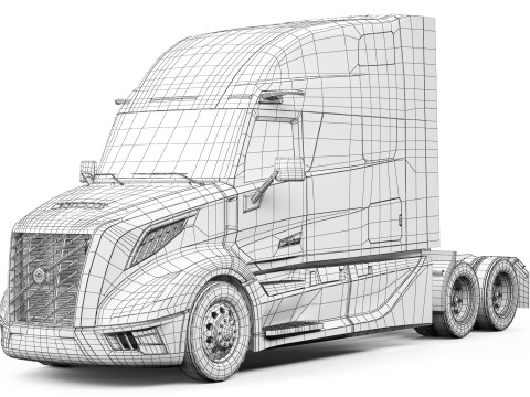 Volvo VNL 860 Ultimate 2025 Model 3D