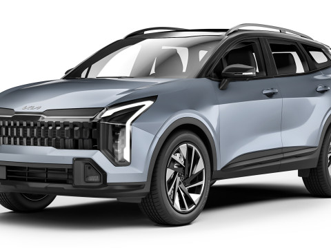 किआ स्पोर्टेज एक्स-लाइन 2026 3D मॉडल