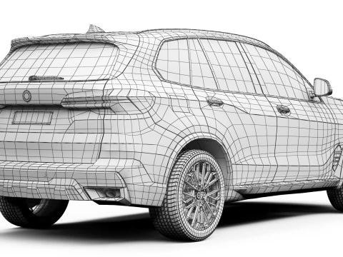 SUV X5 2024 3D Model