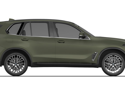 SUV X5 2024 3D 模型