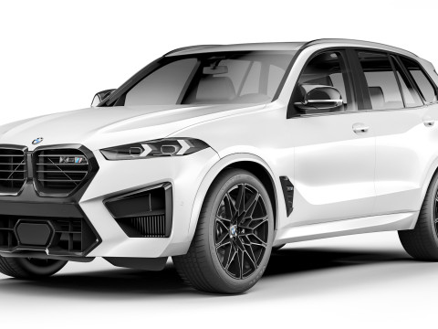 SUV X5M 경쟁 2024 3D 모델