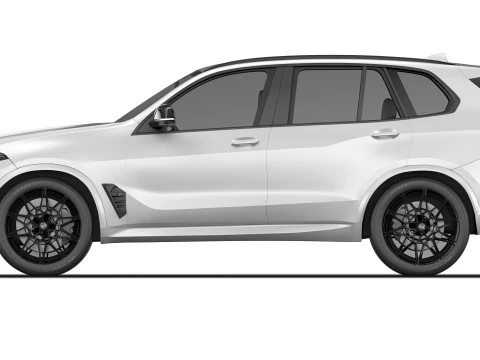 SUV X5M-competitie 2024 3D Model