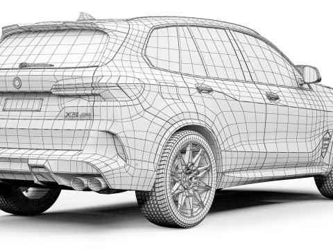 Concorso SUV X5M 2024 Modello 3D