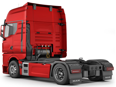 MAN TGX4x2 2020 Modello 3D