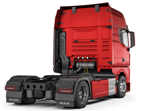 MAN TGX 4x2 2020 3D Model
