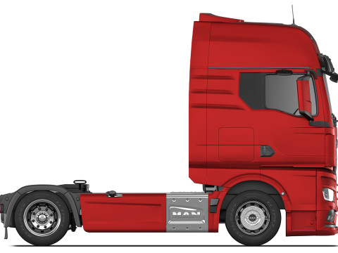 MAN TGX4x2 2020 Modello 3D