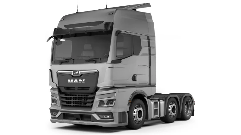 남자 TGX 6x2 2020 3D 모델 .c4d .max .obj .3ds .fbx .stl .blend 