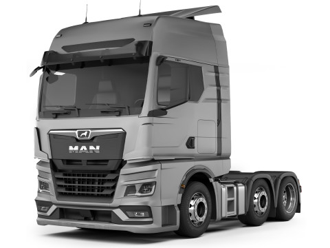 MAN TGX 6x2 2020 Modelo 3D