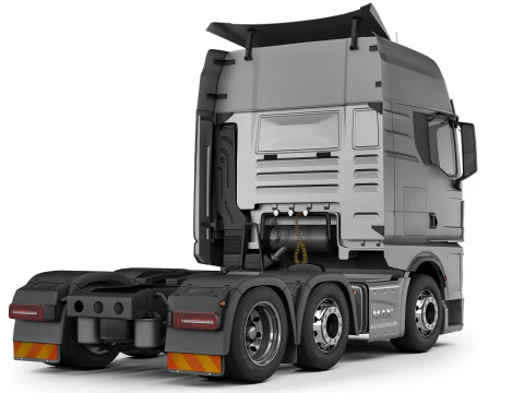 남자 TGX 6x2 2020 3D 모델