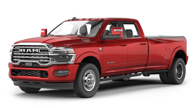 RAM 3500 HD Longhorn 2025 Modello 3D .c4d .max .obj .3ds .fbx .stl .blend