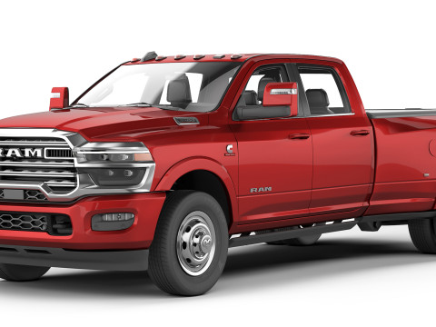 RAM 3500 HD Longhorn 2025 3D Model