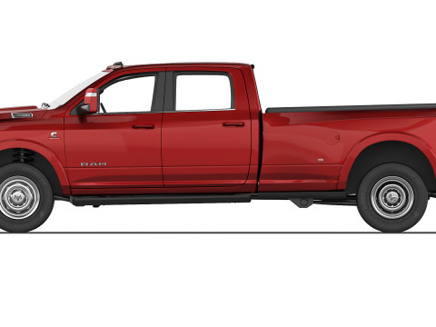 RAM 3500 HD Longhorn 2025 Modello 3D