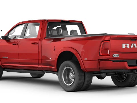RAM 3500 HD ロングホーン 2025 3Dモデル
