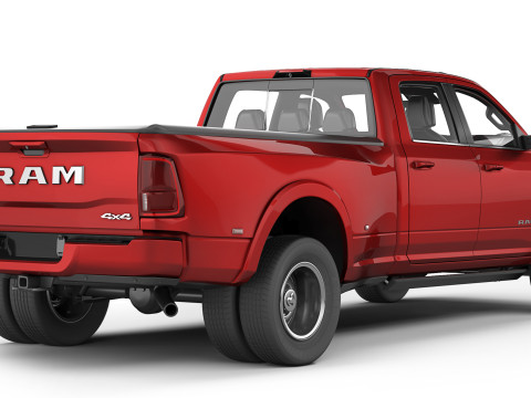 RAM 3500 HD Longhorn 2025 Modello 3D