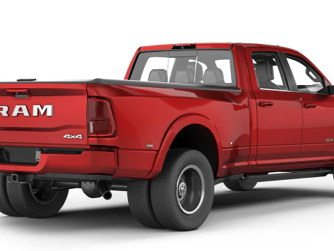 RAM 3500 HD ロングホーン 2025 3Dモデル