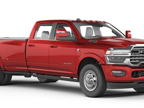 RAM 3500 HD ロングホーン 2025 3Dモデル