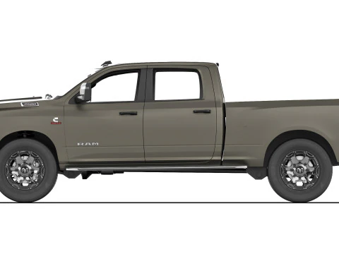 RAM 2500 Big Horn 2025 Modello 3D