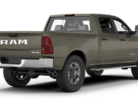 RAM 2500 Big Horn 2025 Modello 3D