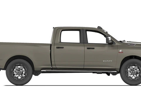 RAM 2500 Big Horn 2025 Modello 3D
