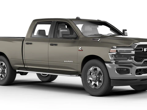 RAM 2500 Big Horn 2025 Modello 3D