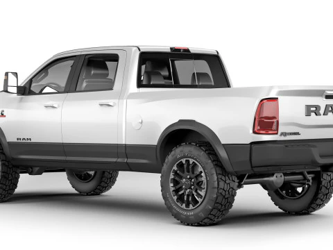 RAM 2500 Rebelde 2025 Modelo 3D