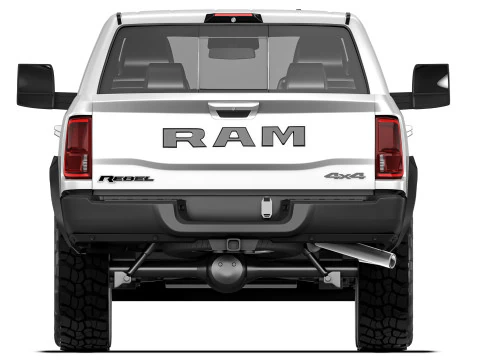 RAM 2500 Rebelde 2025 Modelo 3D