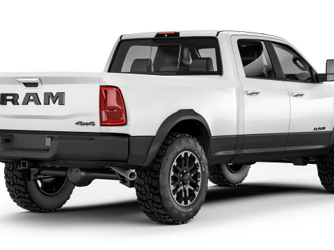 RAM 2500 Rebelde 2025 Modelo 3D