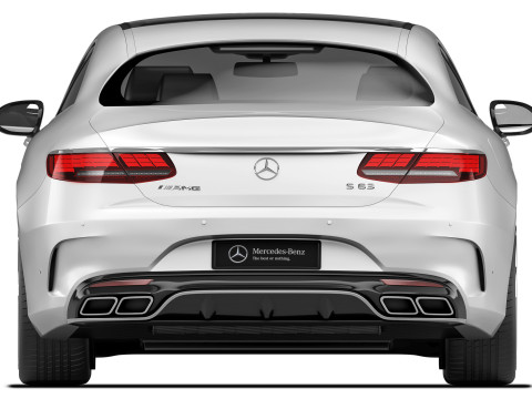 Mercedes-Benz S63 AMG Coup&eacute; 2018 Modelo 3D