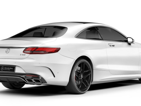 Mercedes-Benz S63 AMG Coup&eacute; 2018 Modelo 3D