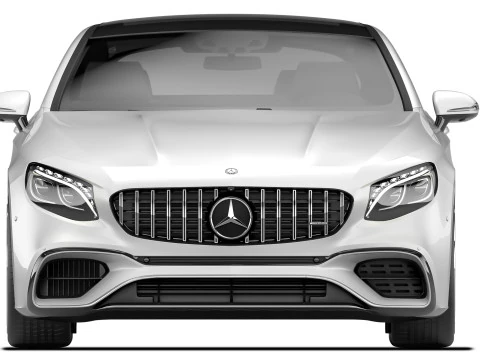 Mercedes-Benz S63 AMG Coup&eacute; 2018 Modèle 3D