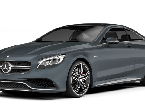 Mercedes-Benz S63 AMG Coupe 2015 р.в 3D Модель