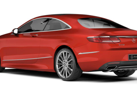 Mercedes-Benz Classe S Coup&eacute; 2015 Modello 3D