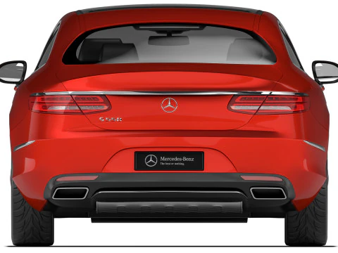 Mercedes-Benz Classe S Coup&eacute; 2015 Modello 3D