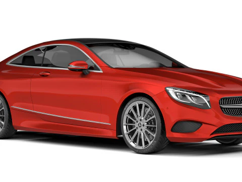 Mercedes-Benz Classe S Coup&eacute; 2015 Modello 3D