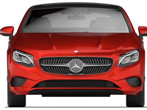 Mercedes-Benz Classe S Coup&eacute; 2015 Modello 3D