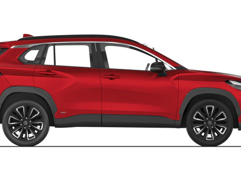 Toyota Corolla Cross 2026 3D Model