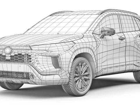 Toyota Corolla Cross 2026 3D Model