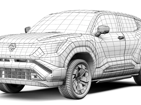 Suzuki e Vitara 2025 3D Model