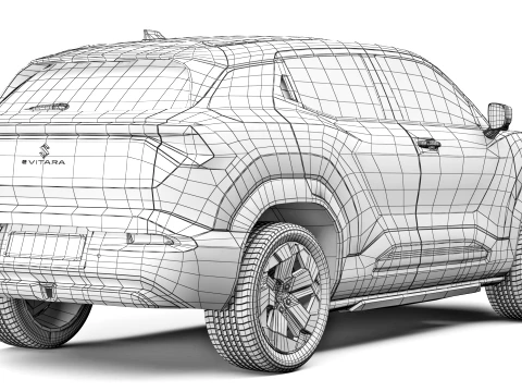 Suzuki e Vitara 2025 3D Model