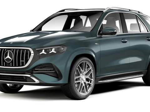 Mercedes-Benz GLE53 AMG Hybrydowy 2027 Model 3D